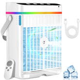HAWANA portable air conditioner front view showing compact bedside suitability