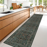 Hazo Haus vintage botanical runner adds classic flair to high-traffic hallways