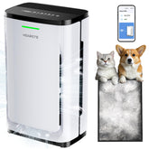 HEAPETS P339 pet air purifier shows large coverage for the whole home.