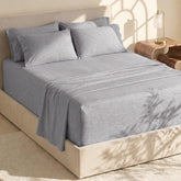 Hearth & Harbor deep-pocket fitted sheet 60x80 for tall mattresses.