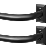 Hei! Dear blackout curtain rod 2-pack with a sturdy finish for a clean window look