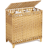 Hermina laundry hamper with removable liner bags for easy sorting