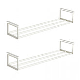 HGZBS Expandable Shoe Rack under shelf hanger improves vertical storage efficiency.
