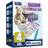 HIBAG XXL jumbo vacuum storage bag for bedding saves space and simplifies organization