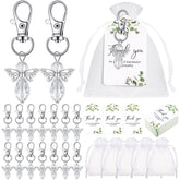 Hicarer angel keychain close-up showing durable alloy finish for memorial keepsakes