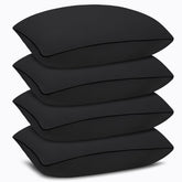 Higoom queen-size pillows core provide soft support for all sleep positions.