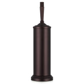 Hioflyme bronze toilet brush with holder set for easy bathroom maintenance.