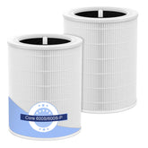 HKNECE Core 600S replacement filter pack front view for strong air cleaning.