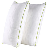 HKYLRAN bed pillow cover closeup with breathable, silky-soft fabric.