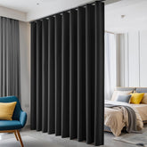Hoeflife room-divider-curtain blackout for private spaces and clear separation.