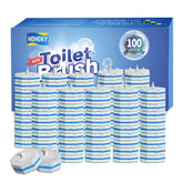 Hohoky 100pc toilet wand refills pack for quick bathroom cleaning