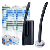 Hohoky disposable toilet brush with 50 refills for quick, hygienic cleans.