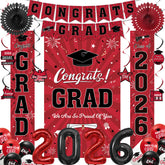 Holkcog Congrats Grad banner for standout graduation party photos.
