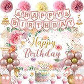 Holkcog flower birthday background, ideal photo backdrop for garden parties.