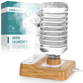 HOMDIS portable humidifier for travel with mist on the go
