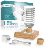 HOMDIS Travel Humidifier in hand, compact on-the-go moisture for travel.