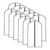HomeClean garment bag transparent view of clothes for quick selection.