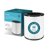 Homedics True HEPA replacement filter in box, ready for quick home air upgrade.