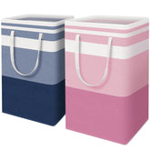 HomeHacks basket with a sturdy top-edge frame for upright stability during loading.