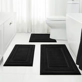 HOMEIDEAS 3-piece rug set 16x24 showcases plush softness for cozy morning routines
