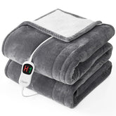 Homemate electric blanket full-size 72x84 top view delivering cozy bed warmth