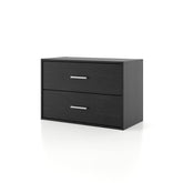 Homes Inside and Out Apexa 2-drawer stackable front view for versatile storage