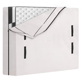 Homesure king mattress bag semi-transparent cover protects privacy and mattress from dust
