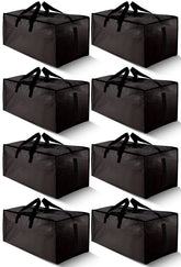 HOMESURE large bags with zippers and carrying handles for easy moving and storage.