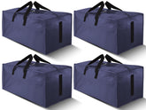 HOMESURE large blue moving bag with zipper and handles for easy transport.