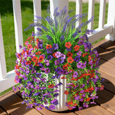 Homsunny artificial daisy bundles for outdoor decor brighten porches