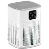Honeyuan H13 air purifier with 360b0 intake for thorough room air cleaning.