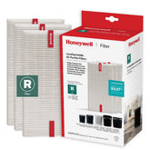 Honeywell HEPA R 3-pack front view for easy replacement and cleaner air