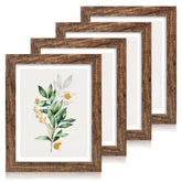 Hongkee 11x14 frame with real glass for sleek wall display.