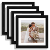 Hongkee 12x12 frame set with mat, ready for mixed photo sizes
