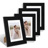 Hongkee 5x7 frame set of 4 front view for wall or table display