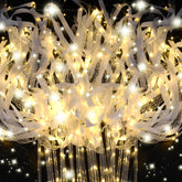 HONLYNE light-up wands bulk pack for weddings with vibrant night glow and festive energy.
