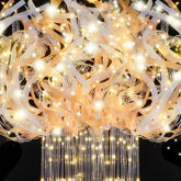 HONLYNE wedding wands with lights, 100 pieces, ideal for vibrant wedding send-offs
