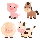 Honoson farm animals cutout cow; large yard decor for parties and photo ops