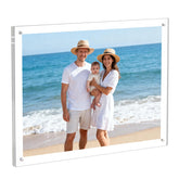 HONTUU acrylic wall mount frame 11x14 displaying certificates with frameless clarity
