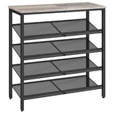 HOOBRO 5-tier entryway shoe rack keeps shoes neatly organized and accessible