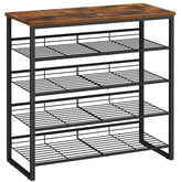 HOOBRO shoe rack front door 5-tier keeps entryway organized and welcoming.
