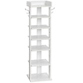 HOOBRO vertical shoe rack at the front door keeps entryway tidy and accessible.