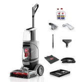 Hoover SmartWash Pet XL in action cleaning carpet fibers