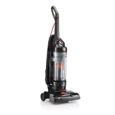 Hoover TaskVac bagless upright showing compact design for easy storage and cleaning