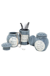 Hot Topic Nightmare Before Christmas trinket jar set in gift-ready box for easy gifting
