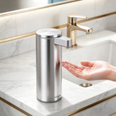 HOTBABY automatic soap dispenser front view with sensor for touchless handwashing