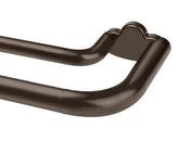 HOTOZON double curtain rod wrap-around design blocks light and reduces noise.