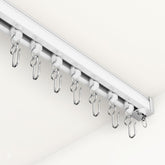 Houmiggle ceiling curtain track system overview for versatile room division