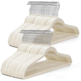 House Day Ivory Velvet Hangers overview for organized closets.