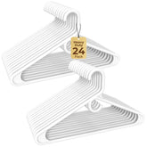 HOUSE DAY premium heavy-duty hanger with a thick frame supports bulky coats